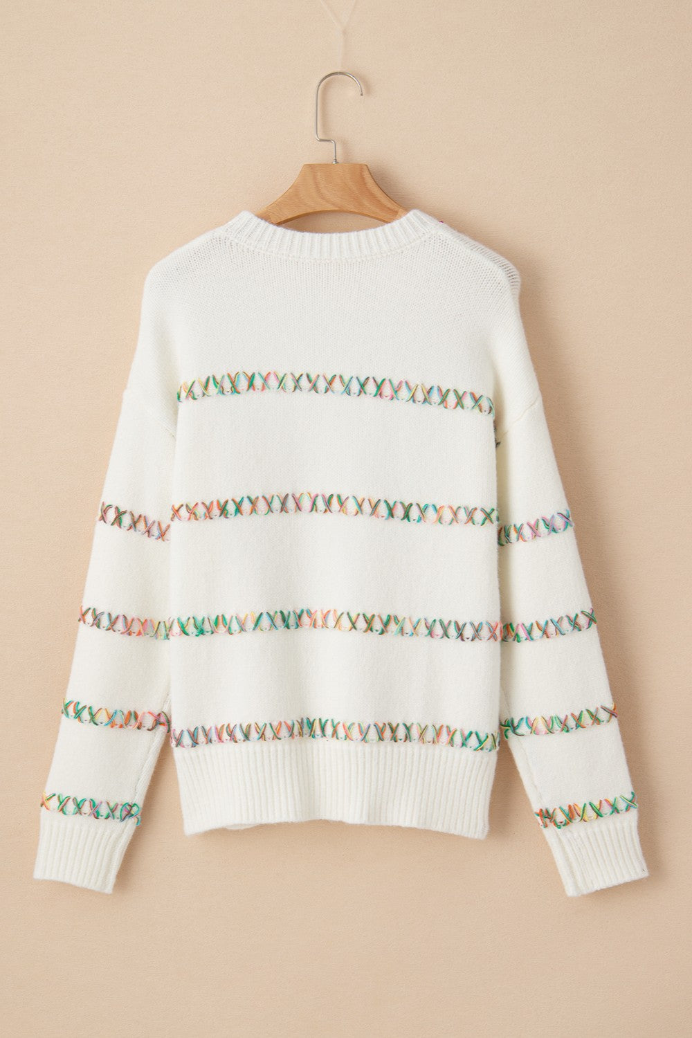 Round Neck Long Sleeve Sweater