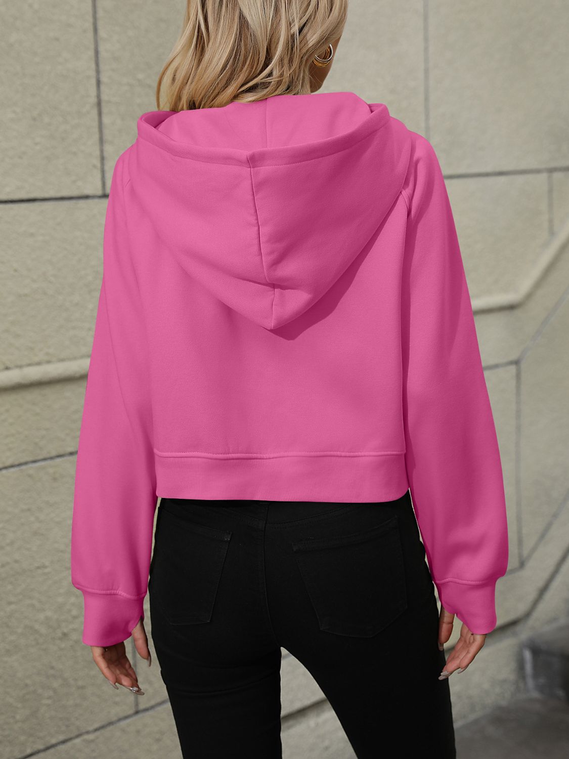 Mandy Half Zip Long Sleeve Sweatshirt