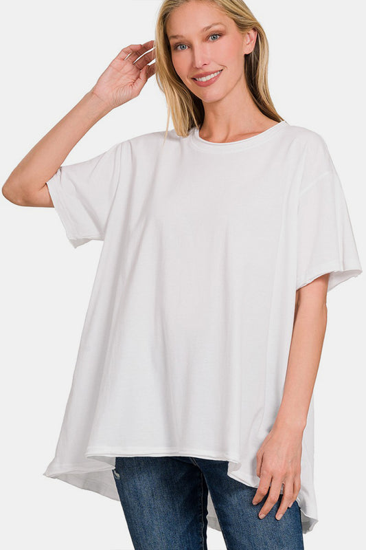 Zenana Round Neck Short Sleeve T-Shirt