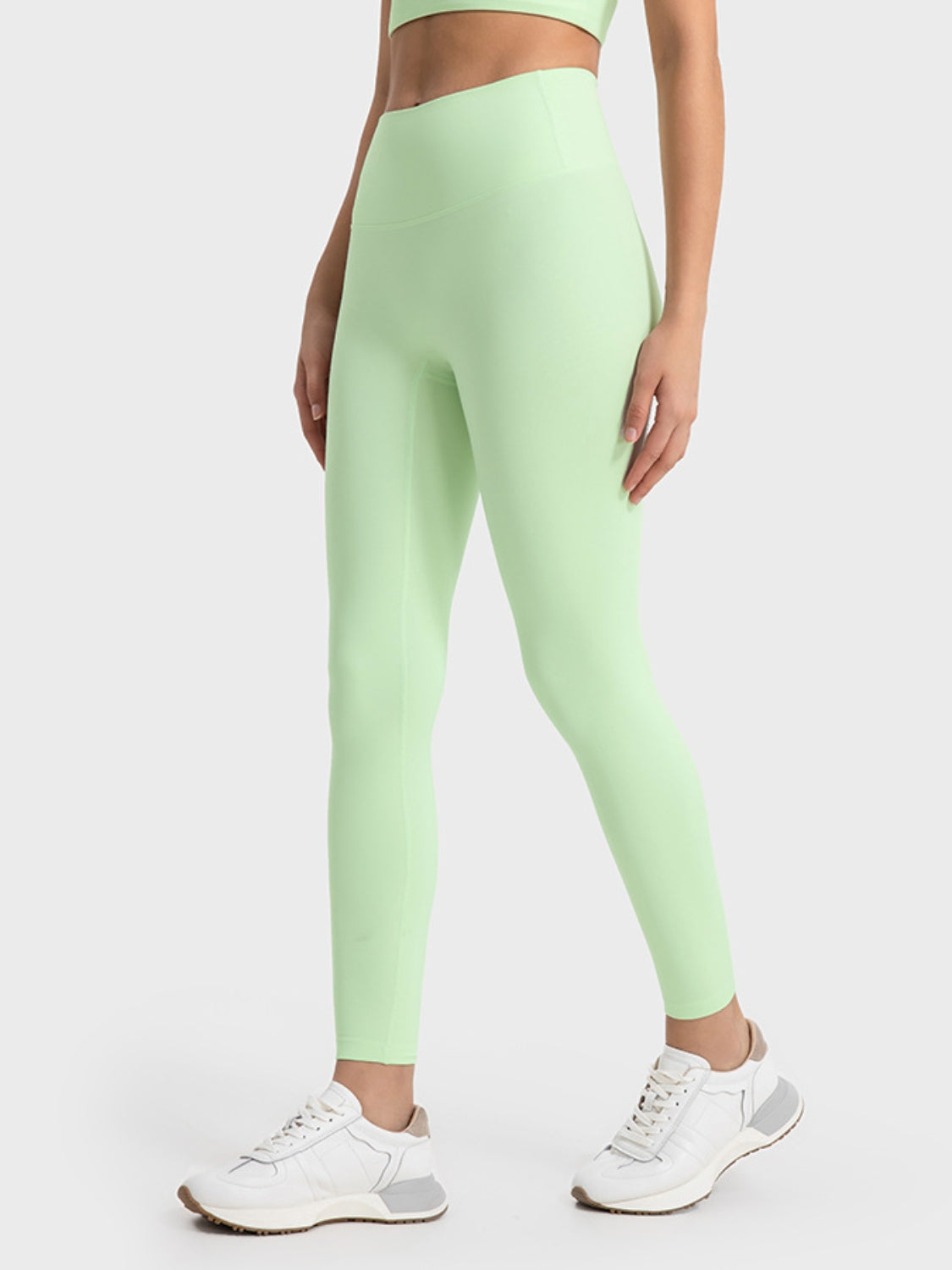 Wide Waistband Sports Leggings