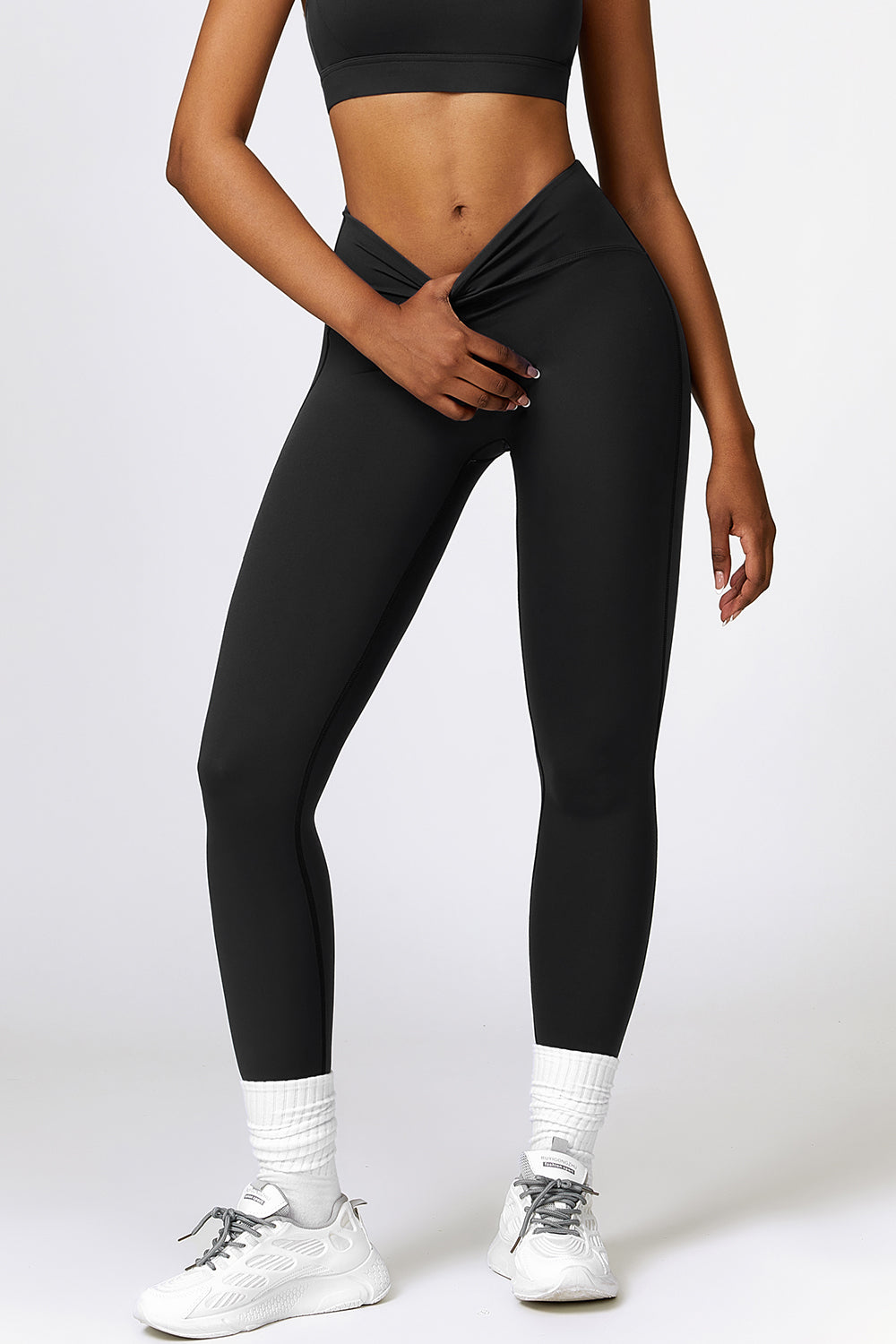 Breathable Wide Waistband Active Leggings